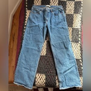Abercrombie Low Rise Baggy Jean